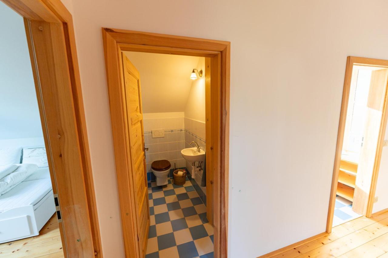 Moderni Sumavska Roubenka S Vyhledem Na Boubin Villa Vimperk Buitenkant foto