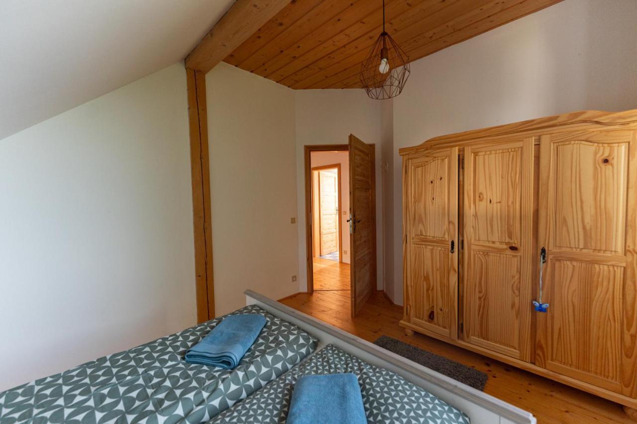 Moderni Sumavska Roubenka S Vyhledem Na Boubin Villa Vimperk Buitenkant foto